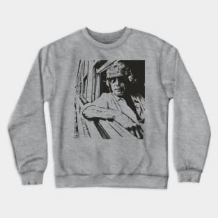 Anthony Bourdain Black Pencil Crewneck Sweatshirt